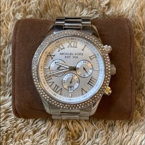 Silver Michael Kors watch